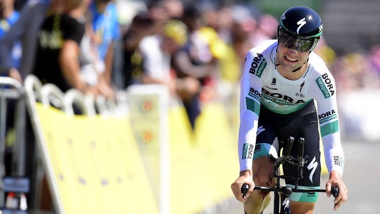 Maximilian Schachmann konnte die Etappe zwar beenden, die Folgen seines Sturzes zwingen ihn aber zum Tour-Aus.