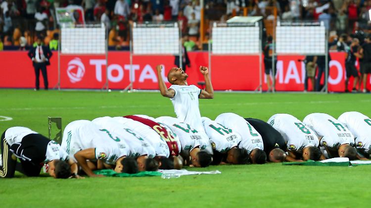 Gott sei Dank: Algerien gewinnt den Afrika-Cup.