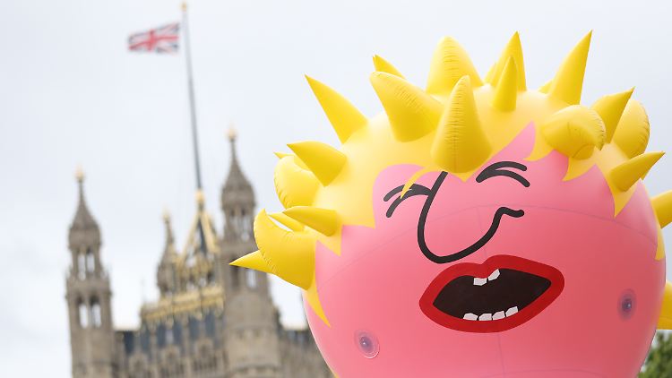 Noch bevor Johnson in der nächsten Woche zum Premier gewählt werden könnte, gibt es erste Demonstrationen gegen den Brexit-Hardliner. 