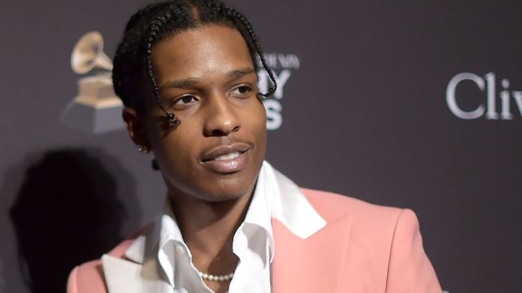 Der Rapper ASAP Rocky sitzt in Schweden in U-Haft. 