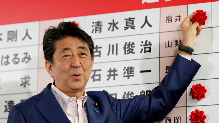 Hat eigentlich auf einen Neuanfang im Parlament gesetzt: Shinzo Abe.