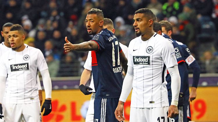 Kehrt Kevin-Prince Boateng (rechts) zurück zur Eintracht während sein Bruder Jérôme beim FC Bayern bleibt?