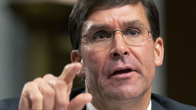 Esper bekommt Rückendeckung von Republikanern und Demokraten.