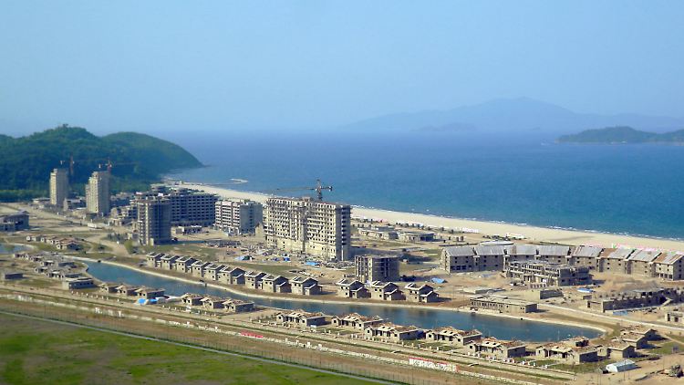 Die Crew des Fischerboots befindet sich derzeit an der östlichen Küste Nordkoreas in Wonsan.