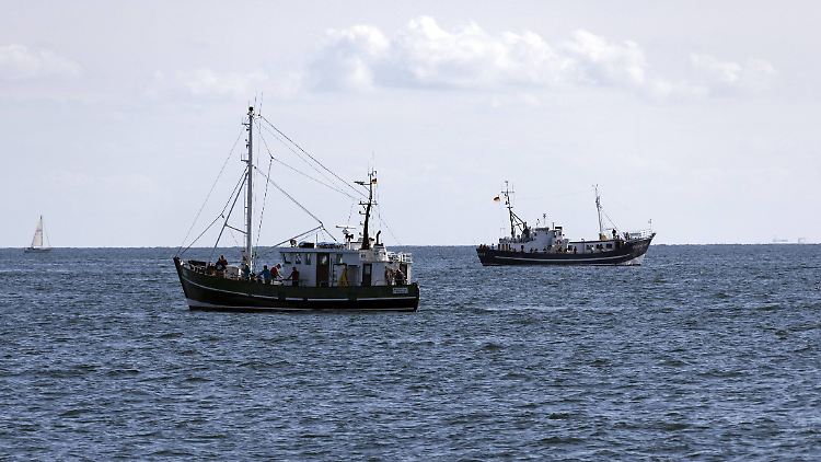 Fischkutter auf der Ostsee