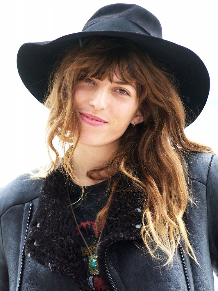 Mit Hut - naturellement.