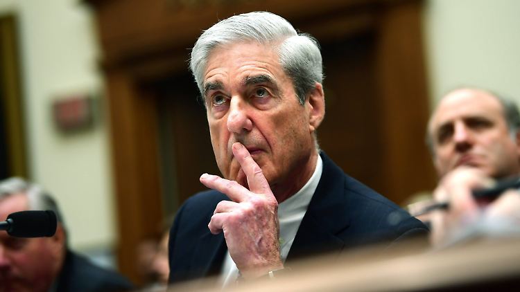 US-Sonderermittler Robert Mueller sagt vor dem Kongress aus.