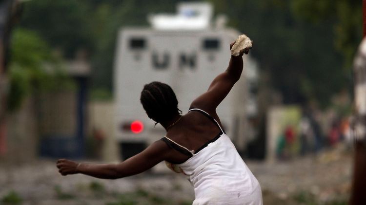Haiti droht in einem Bürgerkrieg zu versinken.