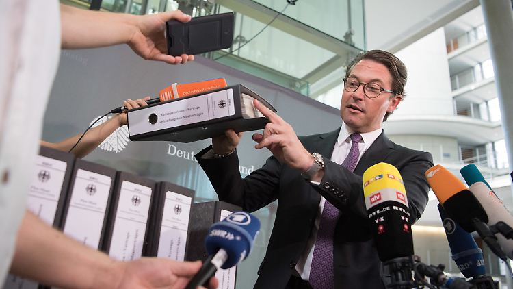 "Wir haben nichts zu verbergen", beteuert Verkehrsminister Andreas Scheuer.