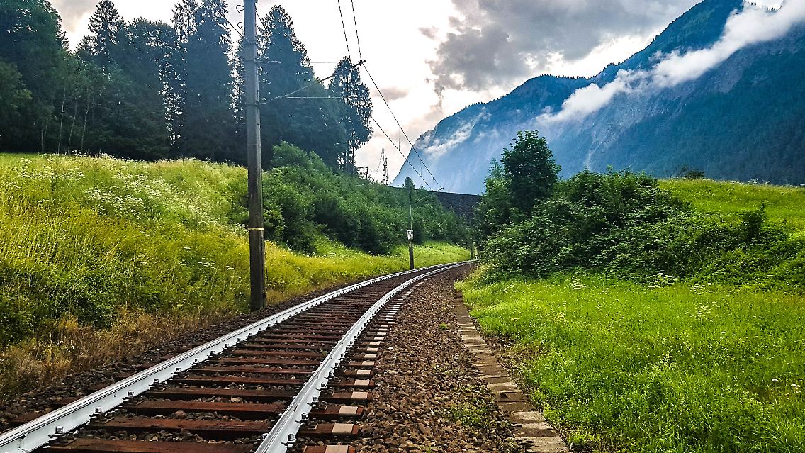 In Österreich werden die weißen Schienen bereits getestet.