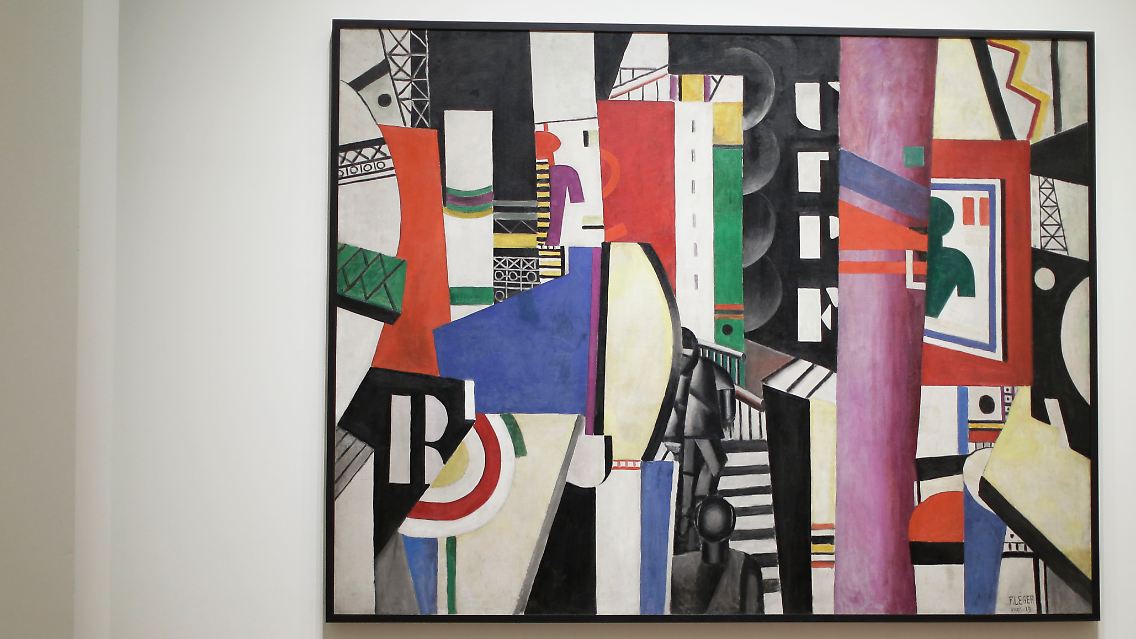 Auch ein Gemälde von Fernand Léger wurde geklaut.