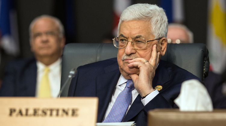 Palästinenserpräsident Abbas rief die internationale Gemeinschaft zu einem "sofortigen Eingreifen" auf, "um diese Aggression gegen unser Volk zu stoppen".