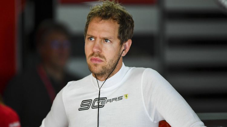 Platz 20: Als einziger Fahrer blieb Sebastian Vettel im ersten Quali-Abschnitt ohne Zeit.