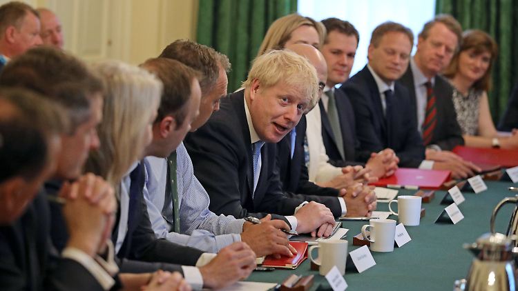 Boris Johnson und sein neues Kabinett wollen für einen No-Deal-Brexit vorbereitet sein.