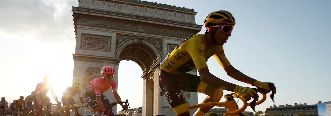 In Gelb nach Paris: Egan Bernal holt den Gesamtsieg der Tour de France.