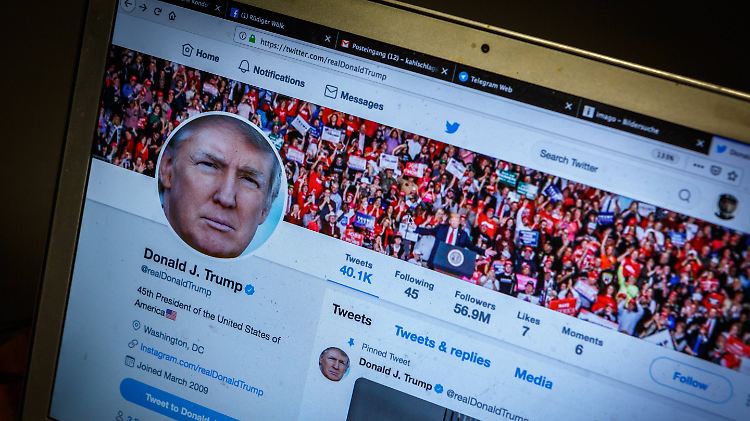 US-Präsident Donald Trump hat inzwischen schon mehr als 43.000 Tweets abgesetzt - einige davon beeinflussten die Entwicklungen an der Wall Street.