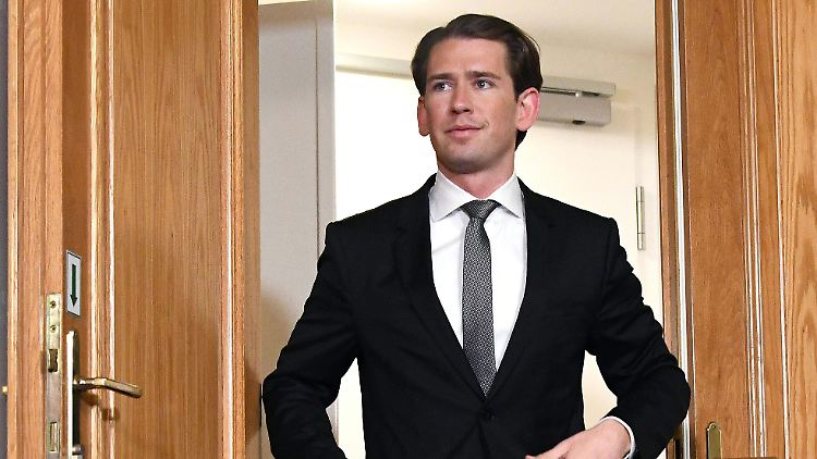 Bei den Neuwahlen Ende September sehen Umfragen die ÖVP und Kurz klar vorn.