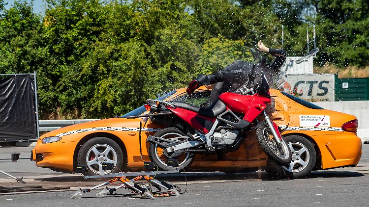 Häufig sind Biker selbst am Unfall Schuld. Das ergab eine Studie von Unfallforschern.