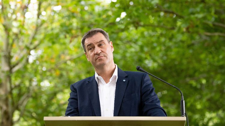 CSU-Chef Söder sagt, man könne sich nur wegen der SPD kein "halbes Jahr Stand-by" leisten.