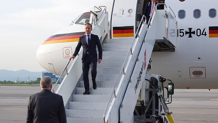 Bei den Langstreckenflügen war das Auswärtige Amt unter Minister Heiko Maas für mehr als 4000 Tonnen CO2 verantwortlich.