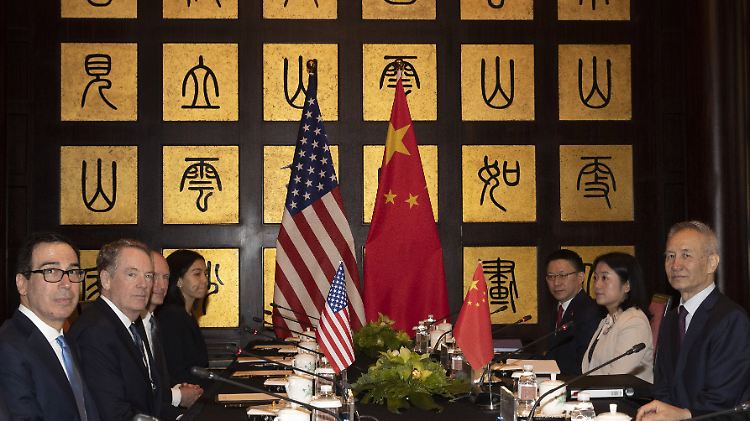 Die Handelsgespräche zwischen China und den USA wurden vorzeitig beendet.