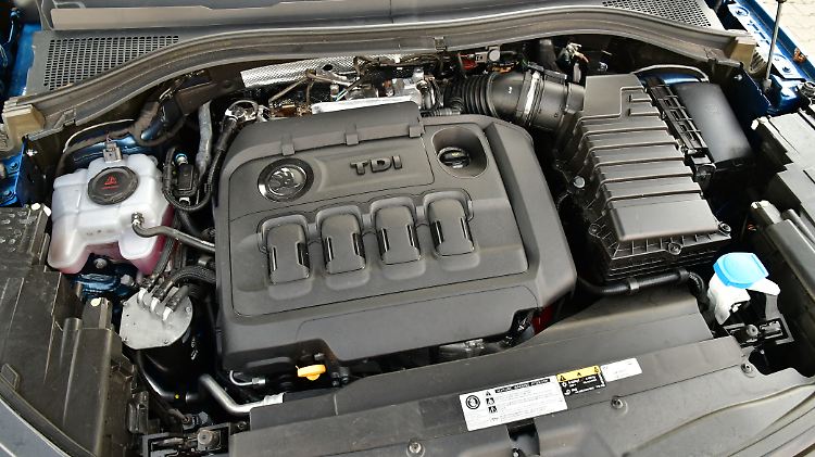 Die Spaßgarantie für den Kodiaq RS steckt unter seiner Haube: ein Vierzylinder Bi-Turbo Diesel mit 240 PS und 500 Nm maximalem Drehmoment.