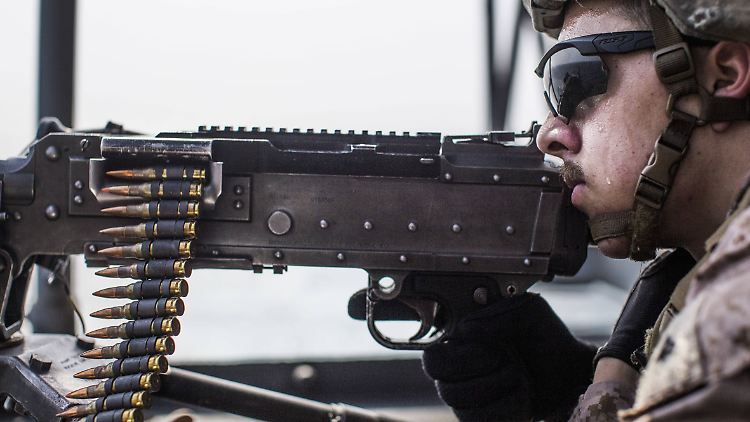 US-Marine-Einheiten (Bild) sind bereits in der Straße von Hormus im Einsatz. Aus Deutschland bekommen sie wohl keine Unterstützung.