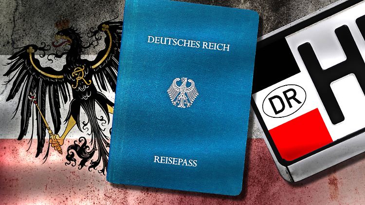"Reichsbürger" erkennen die staatliche Ordnung der Bundesrepublik nicht an.
