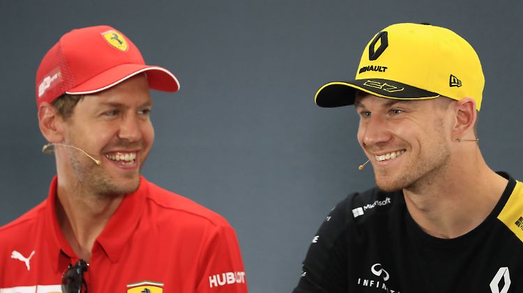 Während Sebastian Vettel (links) zuletzt mit seiner Formel 1 haderte, könnte Nico Hülkenberg vor einem unfreiwilligen Ausstieg stehen.