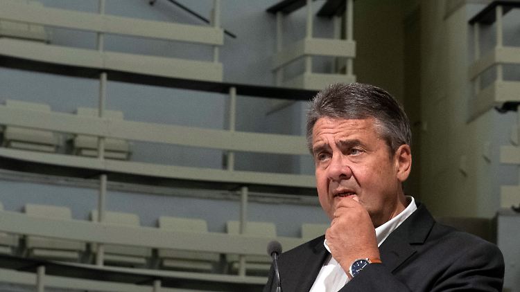 Der einstige SPD-Chef Sigmar Gabriel unterstützt die Gruppierung "SPDpur".