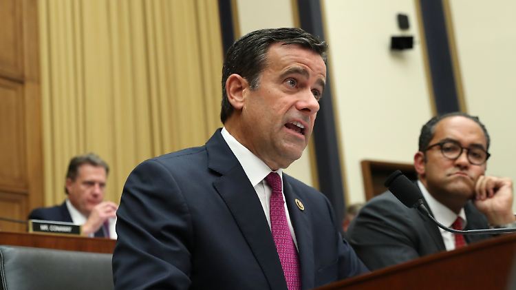 John Ratcliffe verzichtet auf den Posten des US-Geheimdienstkoordinators.