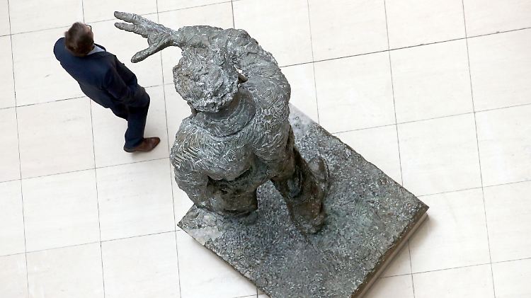 Im Atrium der Berliner SPD-Zentrale: Die Genossen kämpfen mit der schwindenden Wählergunst.