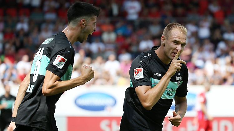 Zweifel am Wiederaufstieg? Torschütze Holger Badstuber will sie verstummen lassen. Das funktionierte lange, aber nicht lang genug.