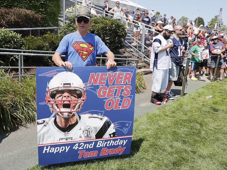 Der gemeine Patriots-Fan scheint nicht überrascht von Bradys Entscheidung.