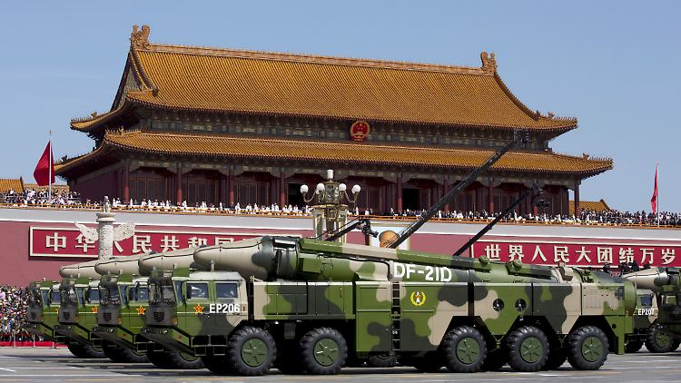 China gilt als aufstrebende Militärmacht (Archivfoto).