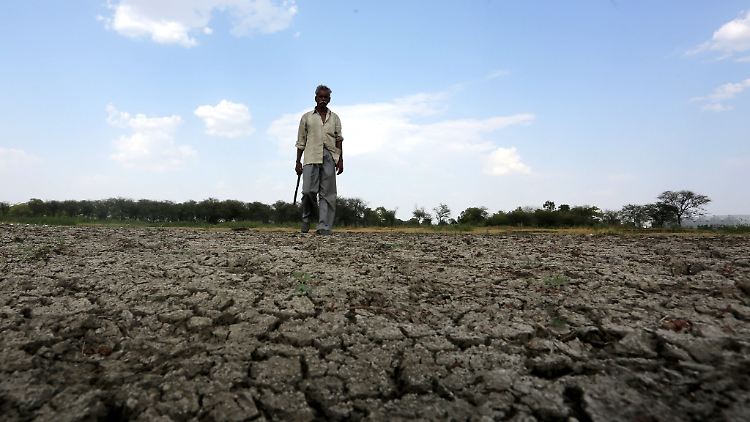 In Indien herrscht in zahlreichen Regionen Wasserknappheit.