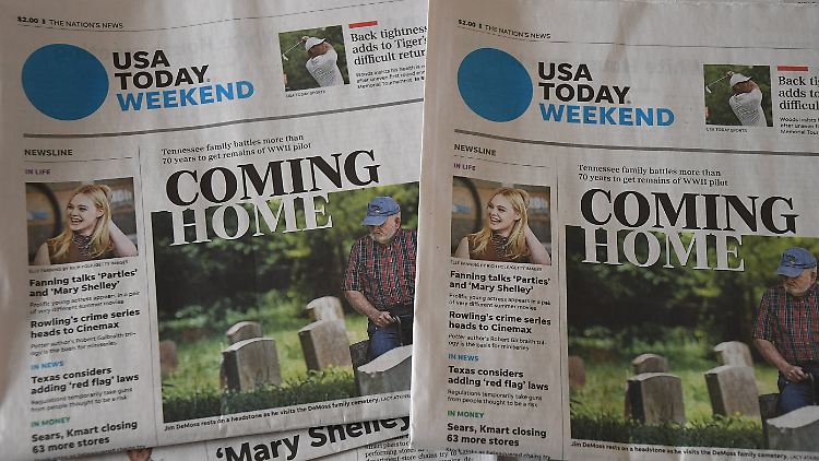 Täglich werden rund 1,8 Millionen Exemplare der "USA Today" herausgegeben.