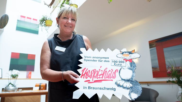 Nach Angaben der "Braunschweiger Zeitung" versicherte der Spender, dass die Summe ausschließlich aus versteuertem Einkommen stammt.
