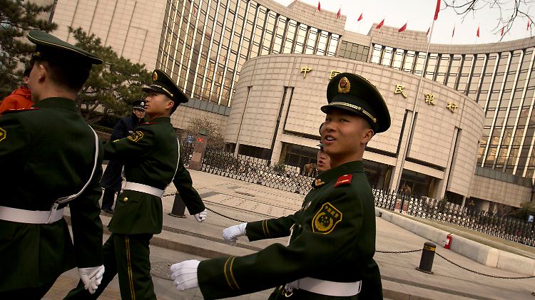 Chinas Zentralbank sitzt auf den größten Devisenreserven der Welt. 