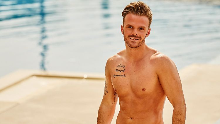 Sein Leiden hat ein Ende: "Bachelorette"-Kandidat Luca.