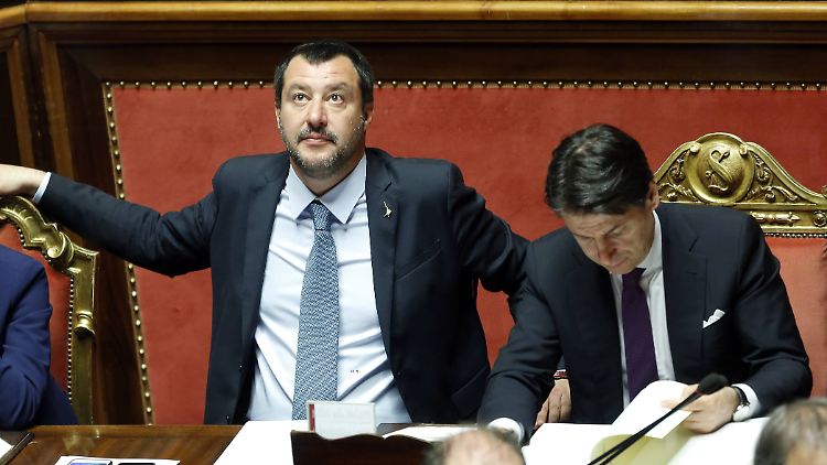 Salvini and Conte trieben die Tav an - Koalitionspartner Fünf Sterne stemmen sich vehement dagegen.