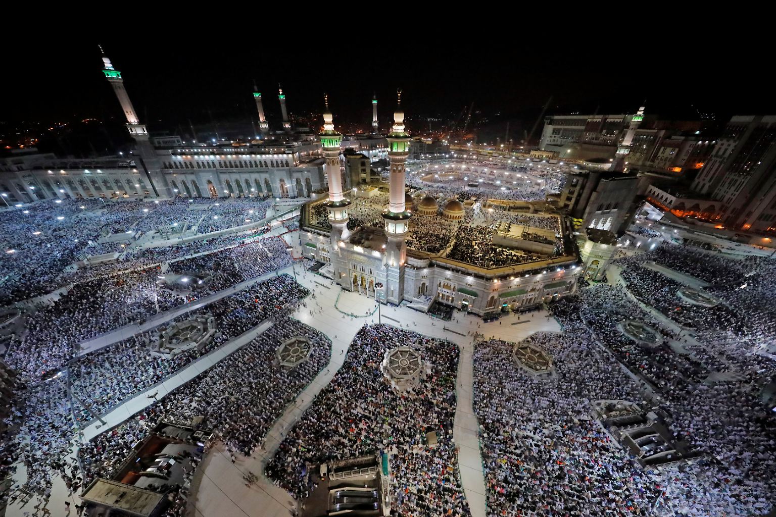 In Saudi-Arabien hat am 9. August die fünftägige Pilgerreise Hadsch begonnen.