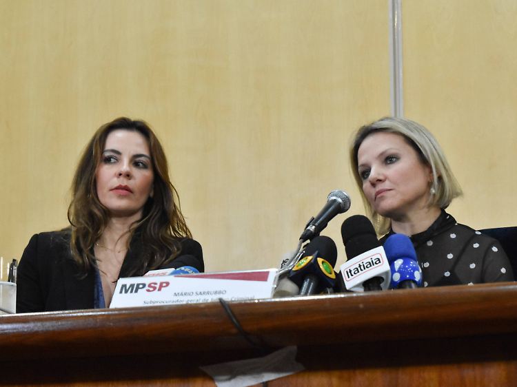 Flávia Merlini und Estefânia Paulin leiteten die Ermittlungen der Staatsanwaltschaft gegen den Fußballprofi.