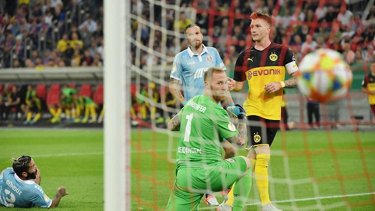 Feines Füßchen, feines Törchen: Marco Reus erzielte das 1:0 des BVB.
