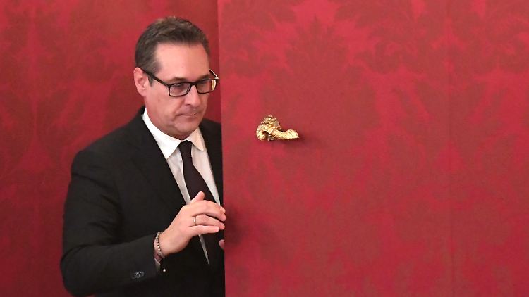 Fühlt sich von seinem ehemaligen Koalitionspartner im Stich gelassen: Heinz-Christian Strache.