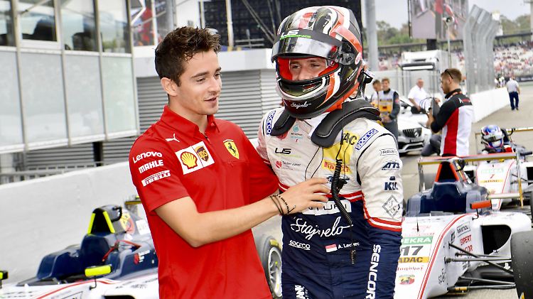Charles Leclerc (l.) mit seinem jüngeren Bruder Arthur.
