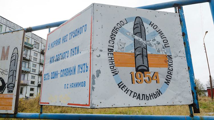 Der Unfall ereignete sich auf einem russischen Marinestützpunkt am Weißen Meer.