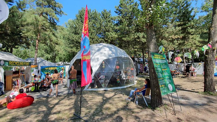 Im "Green Sziget"-Center erfahren Besucher in einem Escape Room mehr über den Klimawandel.