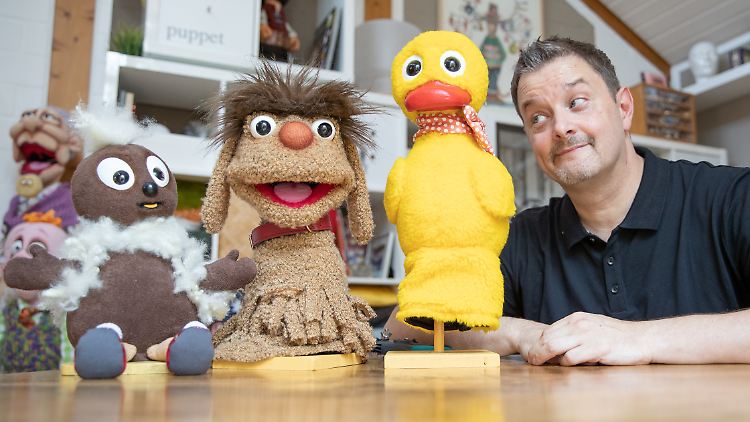 Norman Schneider hat sich für die Neuauflage stark an den Originalpuppen orientiert.