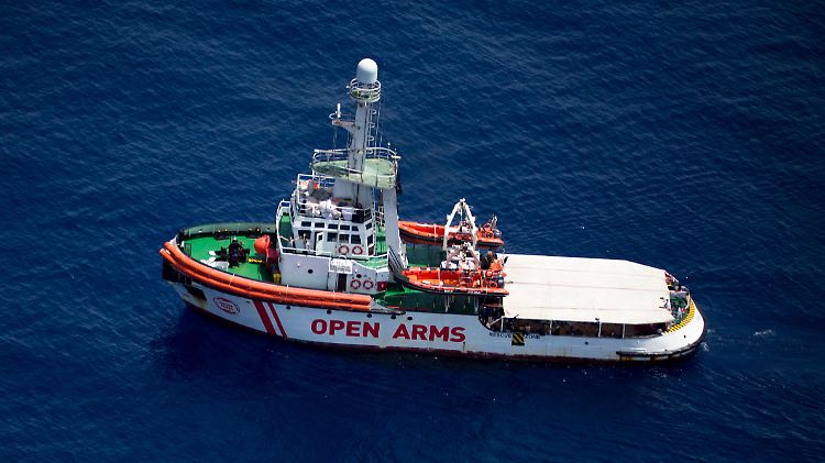 147 Menschen befinden sich an Bord der "Open Arms".